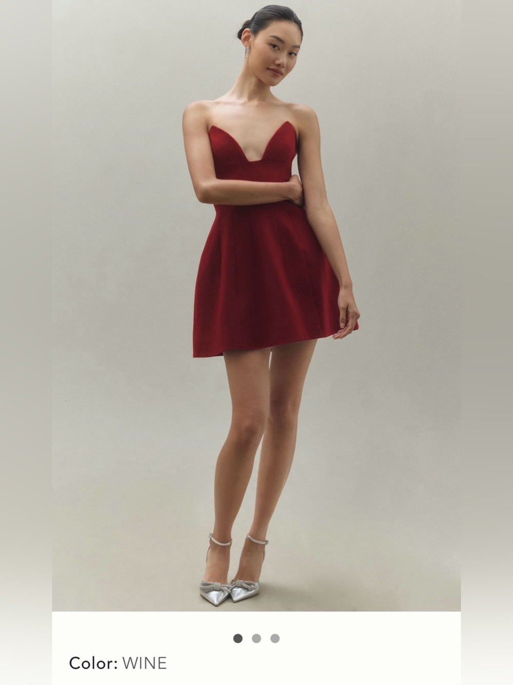 Anthropologie Bardot Mirian Hourglass Mini Dress Size 12